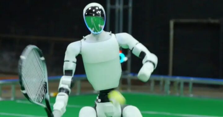 ¿El futuro del deporte? Robot humanoide chino aprende a jugar tenis en tiempo récord