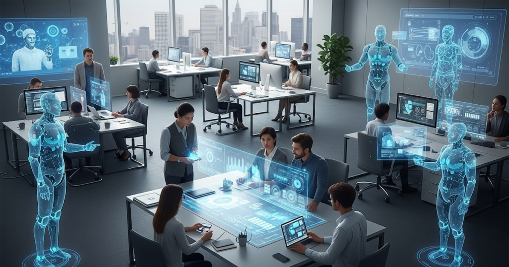 La organización inteligente: reinventando la forma de trabajar en la era de la IAAún son pocas las empresas que están dando el paso más desafiante: volver a construir el negocio desde la lógica de la inteligencia artificial