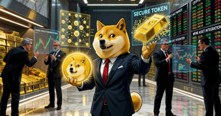 Empresa inspirada en Dogecoin se suma a la fiebre del oro tokenizado
