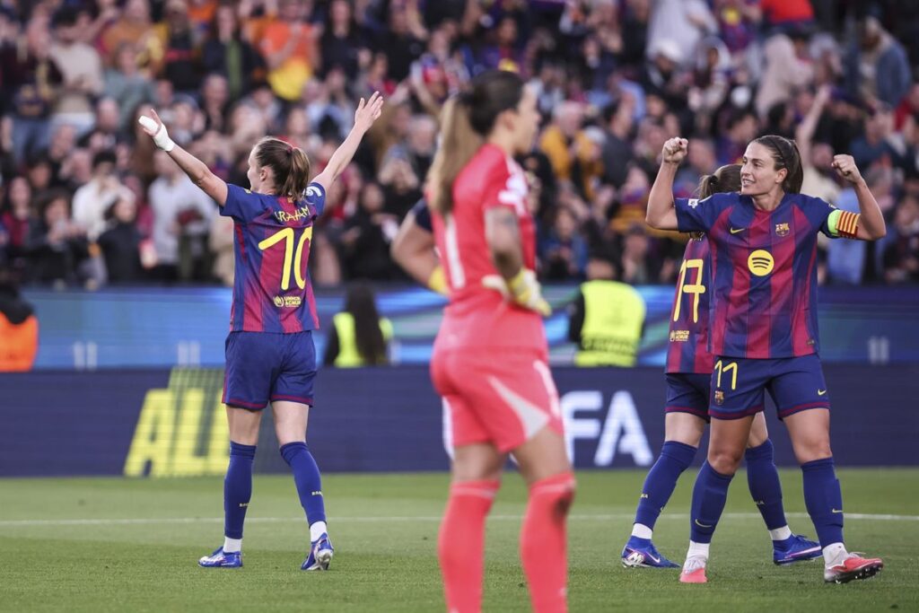 El Barça sonroja otra vez al Real Madrid en la fiesta de Alexia