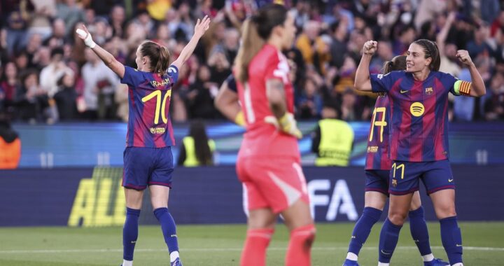 El Barça sonroja otra vez al Real Madrid en la fiesta de Alexia