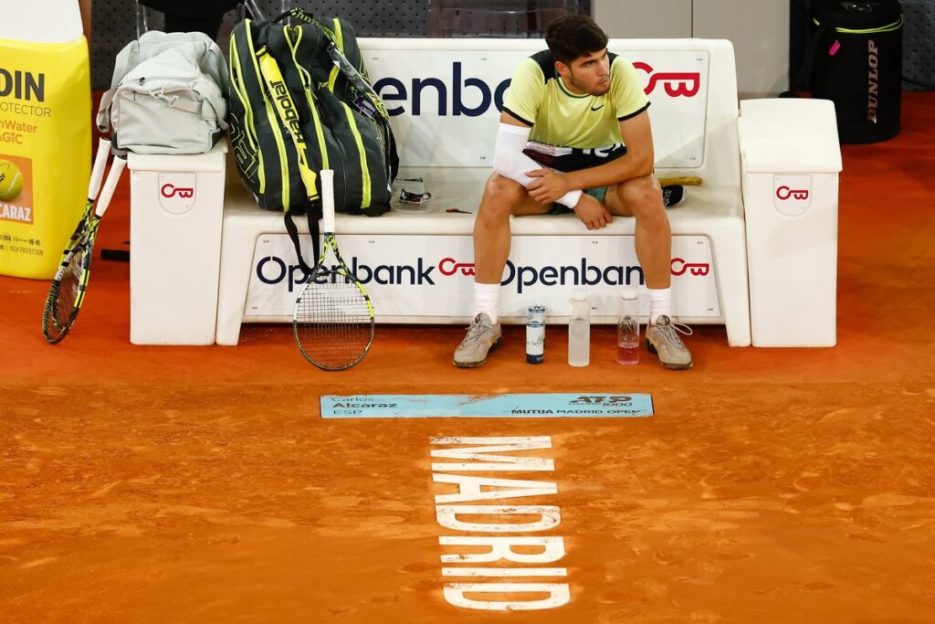 Alcaraz tampoco jugará el Mutua Madrid Open