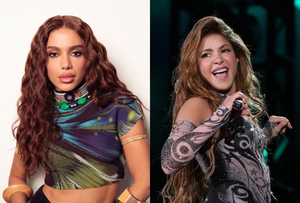 Shakira y Anitta en una imagen de su colaboración para 'Choka Choka'