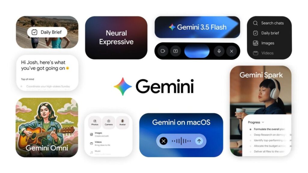 Imagen de un estudio de producción audiovisual con tecnología de inteligencia artificial, generando contenido de video de alta calidad