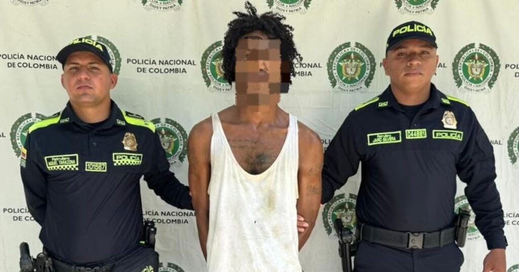 Agentes de la Sijín detienen a hombre acusado de matar a un anciano durante robo en Santa Lucía