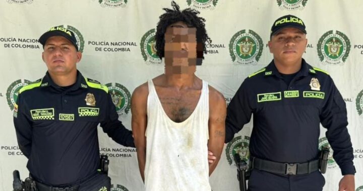 Agentes de la Sijín detienen a hombre acusado de matar a un anciano durante robo en Santa Lucía