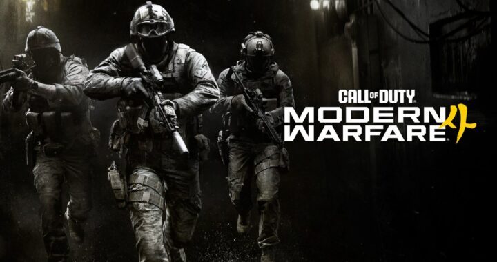 Escena del tráiler de Modern Warfare 4 mostrando soldados en combate urbano bajo luces de neón, con el Capitán Price al frente