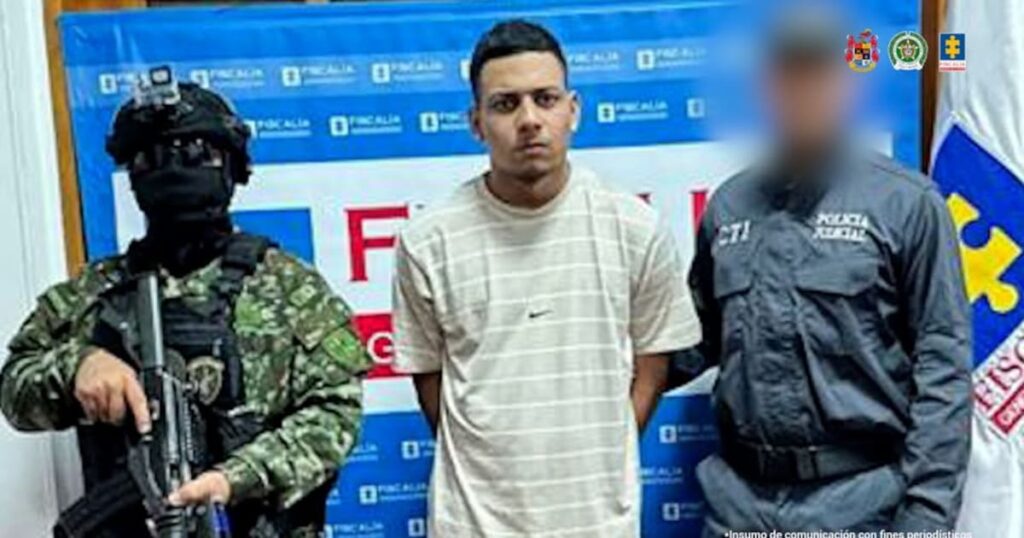 Imagen de 'Satanás' siendo capturado por las autoridades