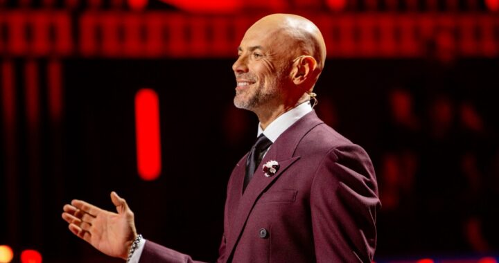 Imagen de la placa de votaciones en La Casa de los Famosos 6 con Celinee Santos Frías, Stefano y Curvy en los primeros lugares