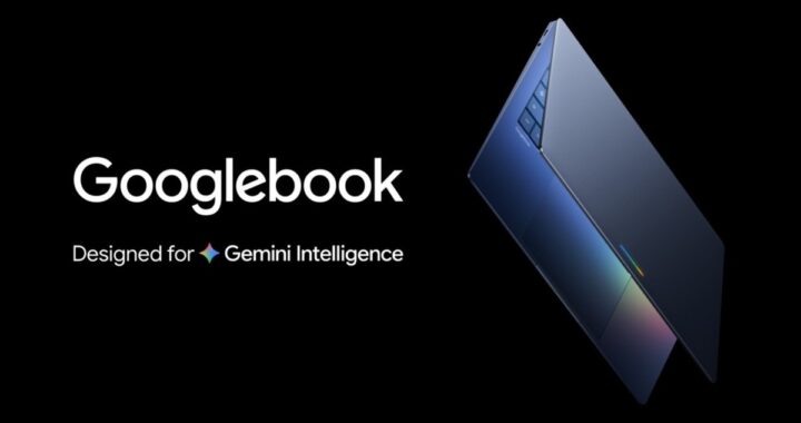 Imagen de un Googlebook con la IA Gemini integrada, listo para revolucionar el mercado de portátiles.