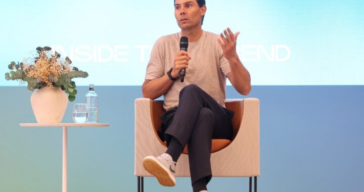 Rafa Nadal en una rueda de prensa en Manacor