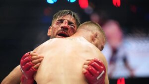 Ilia Topuria pierde el título de la UFC ante Justin Gaethje en la Casa Blanca frente a Donald Trump