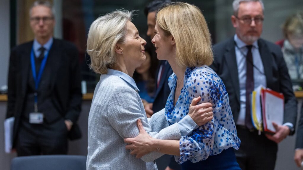 Kaja Kallas y Ursula von der Leyen en tensión por el liderazgo geopolítico de la Unión Europea