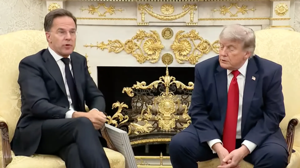 Trump insiste en que España es "un horror" por no ayudar con Irán y Rutte le alaba por "hacer la OTAN más fuerte"