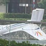 Avioneta estrellada contra el rascacielos más alto de Pekín, imagen del impacto y alarma urbana