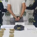 Agentes de policía incautan drogas a alias 'El Flaco' en operativo en Talaigua Nuevo