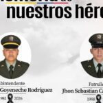 Violento atentado contra la Fuerza Pública dejó dos policías muertos y 2 más heridos