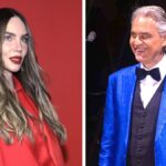 Belinda y Andrea Bocelli interpretando 'Bésame Mucho' en el Auditorio Nacional antes del Mundial 2026