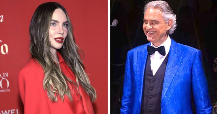 Belinda y Andrea Bocelli interpretando 'Bésame Mucho' en el Auditorio Nacional antes del Mundial 2026