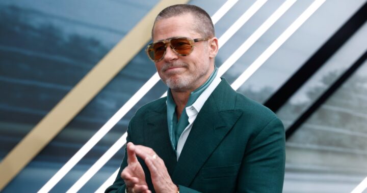 Brad Pitt en tribunal durante la batalla legal por el Château Miraval y Yuri Shefler