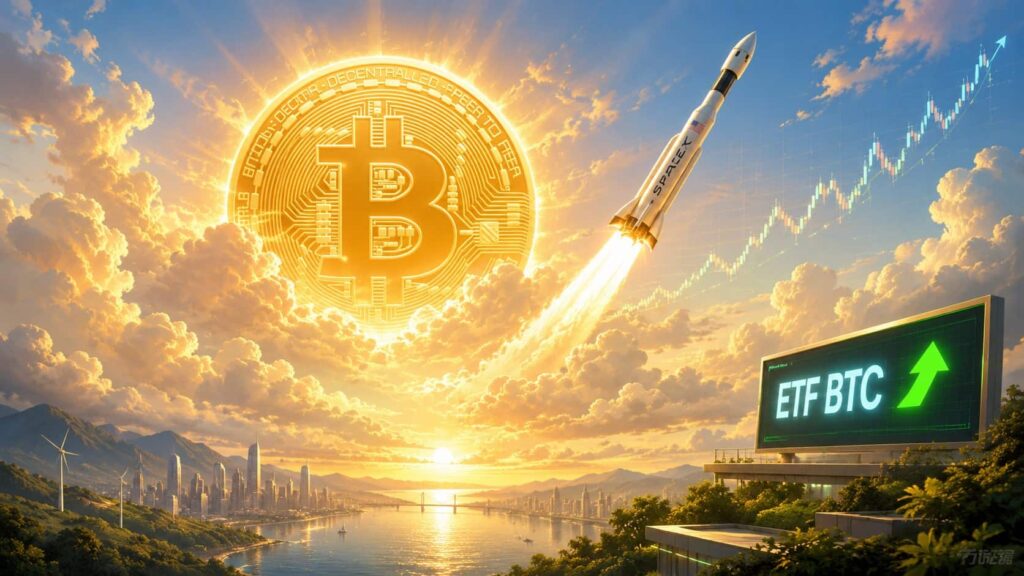 Bitcoin retoma los USD $64.000 tras debut estelar de SpaceX y retorno positivo de ETF