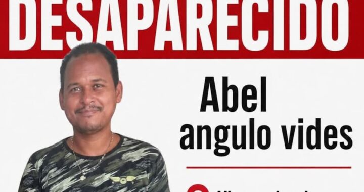 Familiares de Abel Angulo Vides buscan respuestas en Cartagena tras su desaparición