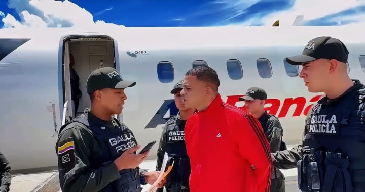 Alex Pereira, líder criminal de la Oficina de la Costa Bolívar, capturado en Rionegro