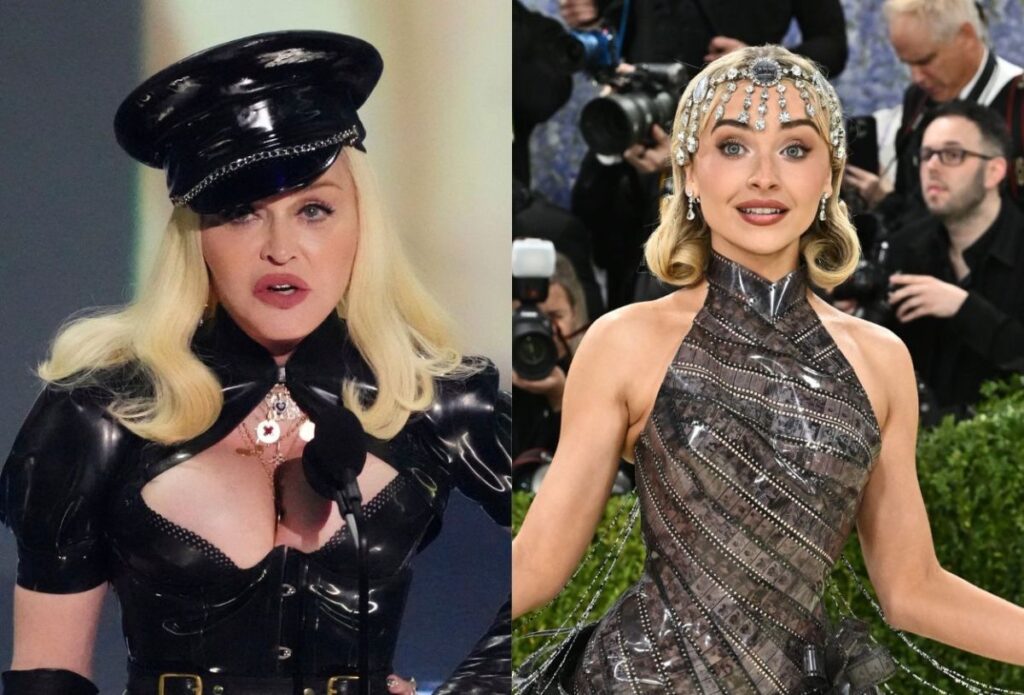 Madonna y Sabrina Carpenter en el videoclip de 'Bring your love' con coreografía innovadora