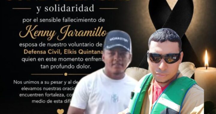 Barcaza destruida tras explosión en astillero de Pasacaballos con humo y equipos dañados a la orilla