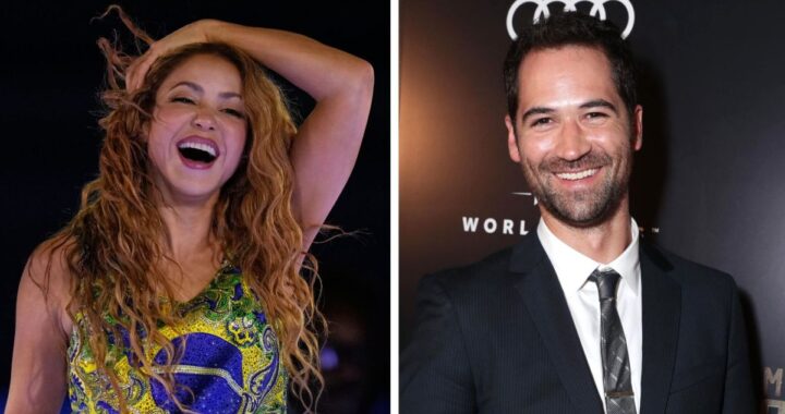 Shakira y Manuel García-Rulfo saliendo juntos del Sunset Tower Hotel en Los Ángeles