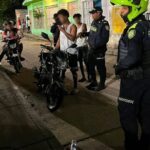 Operativo policial en Cartagena con decomiso de armas, drogas y 42 detenidos en 72 horas