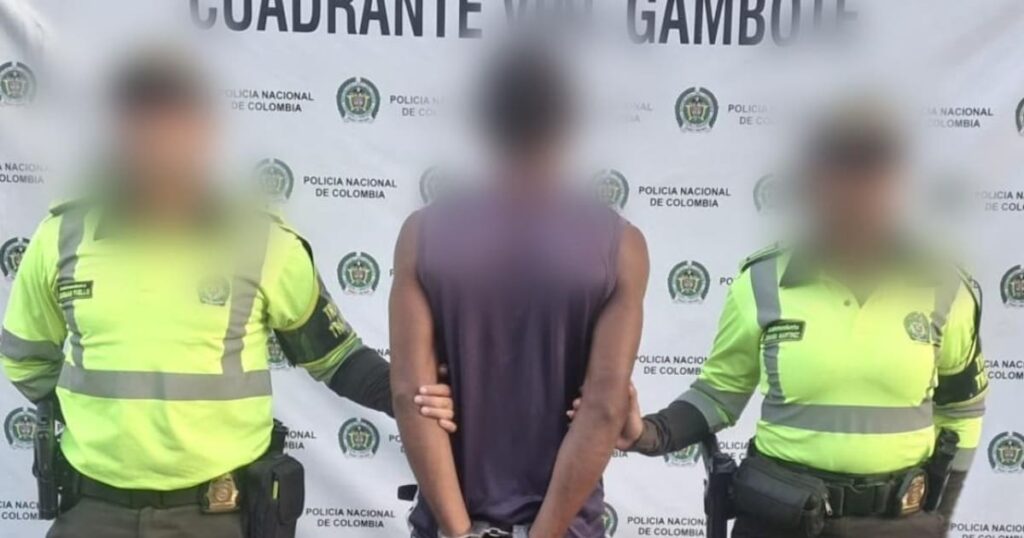 Operativo vial en Ruta 9005 donde capturaron a alias Negrito por incumplir detención domiciliaria