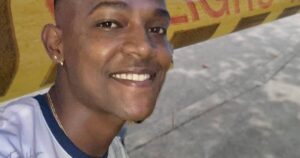 Escena del crimen en Nelson Mandela donde fue abatido el mototaxista Lewis Álvarez