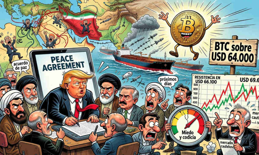 Expectativa de un acuerdo entre EE. UU. e Irán en “las próximas 24 horas” impulsa a Bitcoin