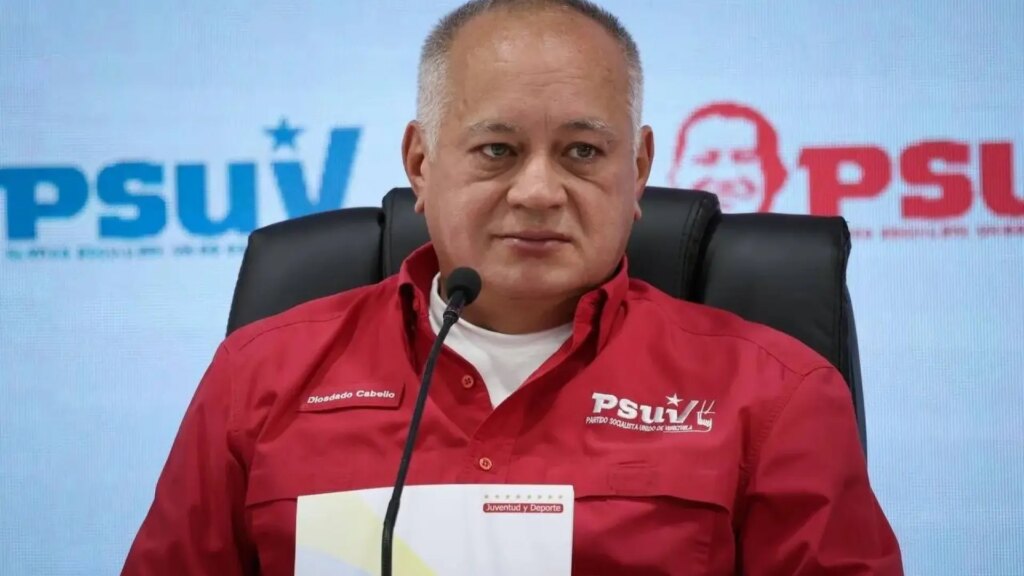 Diosdado Cabello anuncia la expulsión del Tren de Aragua en Venezuela durante un discurso oficial