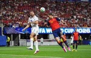 Partido de fútbol entre España y Cabo Verde en el Mundial, empate sin goles