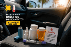 Los medicamentos que nunca deberías dejar dentro del automóvil durante el verano