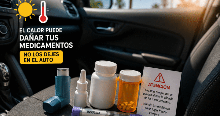 Los medicamentos que nunca deberías dejar dentro del automóvil durante el verano
