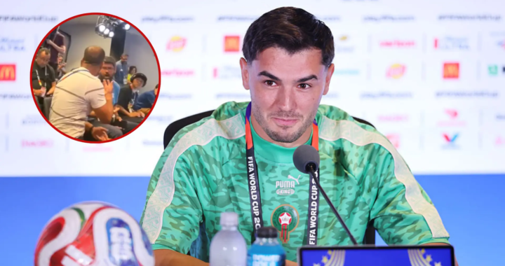 La rueda de prensa más surrealista del Mundial: dos periodistas se pelean delante de Brahim Díaz e interviene la seguridad