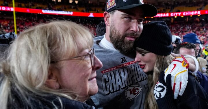 Donna Kelce califica la boda de su hijo Travis con Taylor Swift como “mágica”