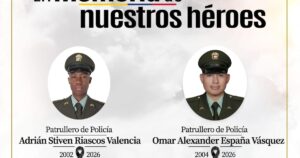 Ataque contra estación de Policía dejó dos patrulleros y una civil muertos