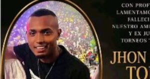 A Jhon Harlin Tobías lo asesinaron dentro de una discoteca en Turbaco
