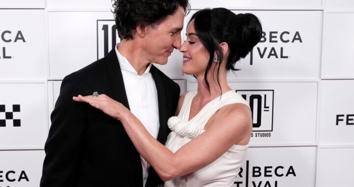 El novio de Katy Perry, Justin Trudeau, hace un cameo divertido en su nuevo TikTok