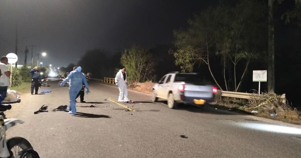 Son 3 los muertos que dejaron dos fuertes choques de motos en Mamonal y Arroz Barato