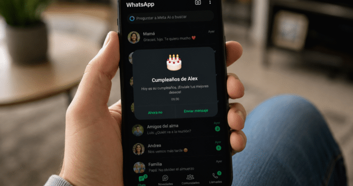 WhatsApp le sigue los pasos a Telegram con nuevos recordatorios de cumpleaños