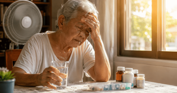 El calor puede deshidratar a los adultos mayores sin que sientan sed: qué medicamentos elevan el riesgo