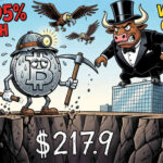 BCH se desploma un 2,7% y pierde el soporte de los $220 en medio de una sequía de volumen
