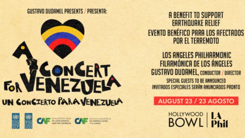 Gustavo Dudamel y La Filarmónica de Los Ángeles unen su talento en “Un Concierto por Venezuela”