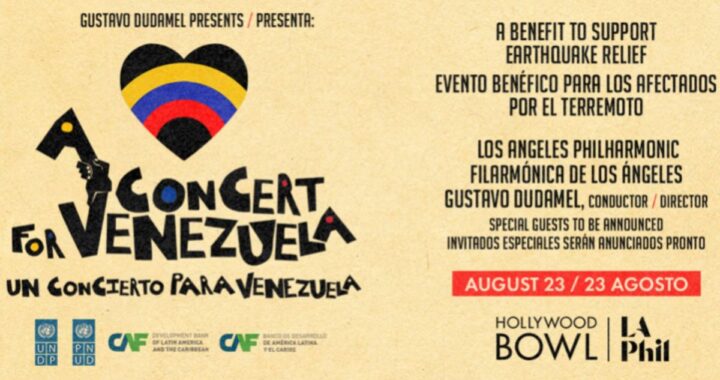 Gustavo Dudamel y La Filarmónica de Los Ángeles unen su talento en “Un Concierto por Venezuela”