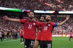 Partidos de fútbol entre Egipto y Australia en el Mundial 2026 con Salah en acción